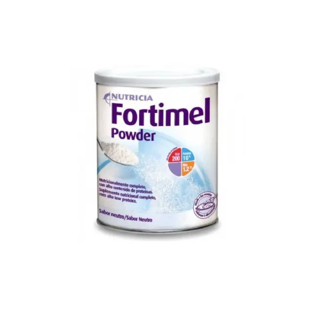 Nutricia Fortimel Powder Neutral, Πλήρες Διατροφικό σκεύασμα Υψηλής περιεκτικότητας Πρωτεΐνης και Ενέργειας, Ουδέτερη Γεύση, 335gr