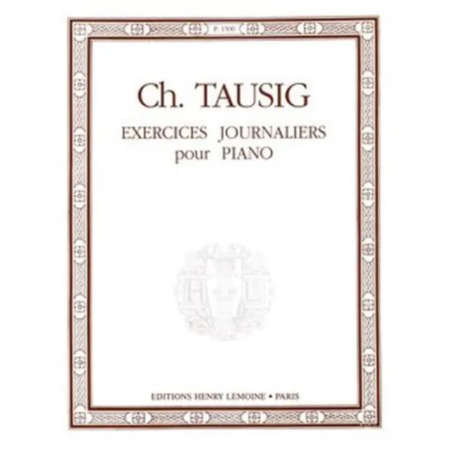 Tausig C.- Exercices Journaliers
