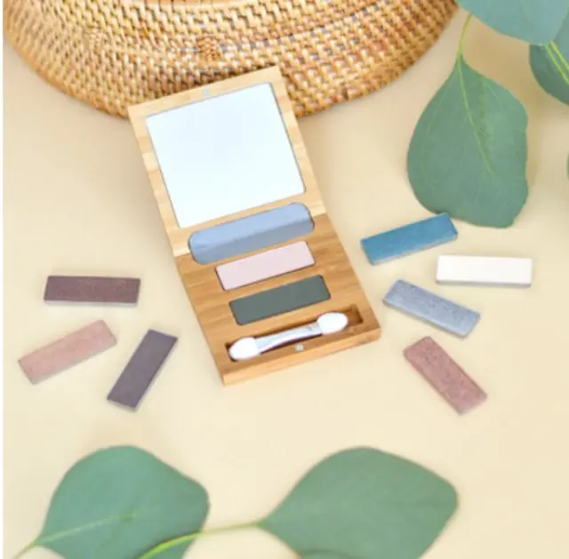Zao Organic Bamboo Box Duo – Μαγνητική θήκη για δύο refill σκιών 2
