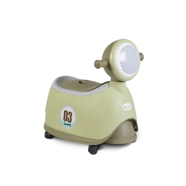 Cangaroo Γιο γιό με Κάθισμα και Καπάκι Mini Vespa 2 in 1 Green