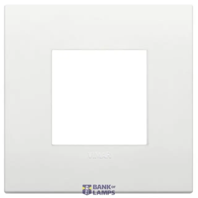 Classic plate 2M technopolymer white