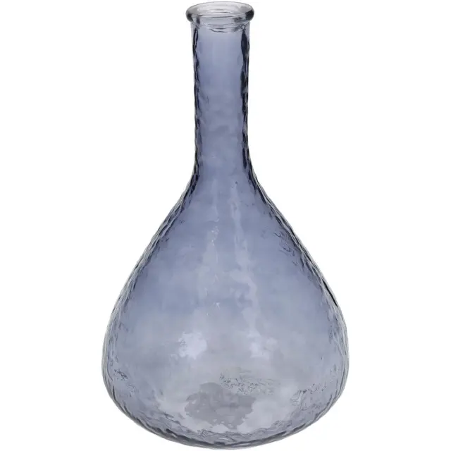 Βάζο Λιλά Ανακυκλωμένο Γυαλί 15.2x15.2x25.4cm