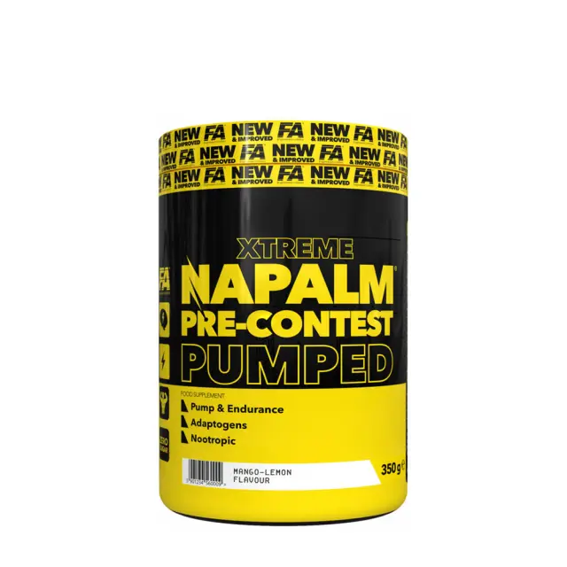 FA - Fitness Authority Xtreme Napalm Pre-contest Pumped Mango Lemon, 350 g