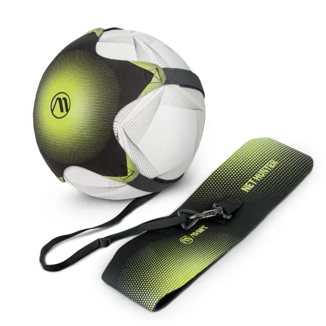 AMILA Σετ εξάσκησης Ποδοσφαίρου Soccer Kick Trainer Net Hunter – Black (41929)
