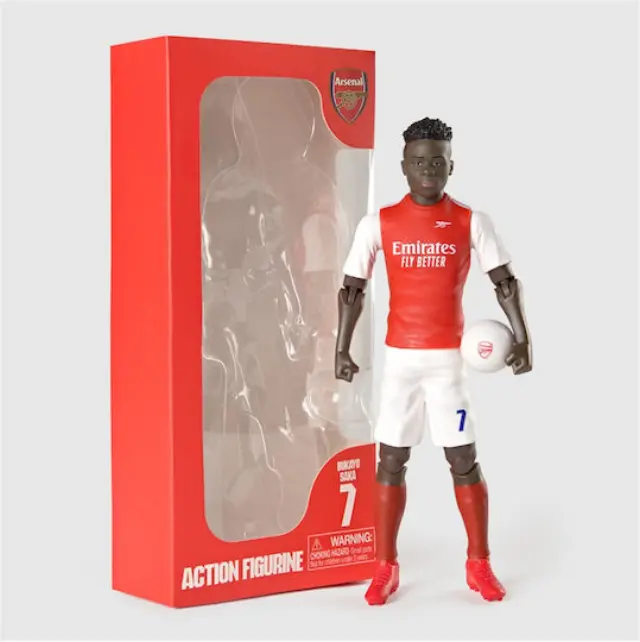 Φιγούρα Banbo Toys: Arsenal Soccer - Saka Action Figure (20cm) (83385)