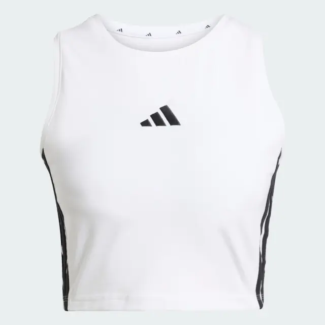 adidas Sportswear Essentials 3-Stripes Padded Γυναικείο Αμάνικο T-Shirt - M 3