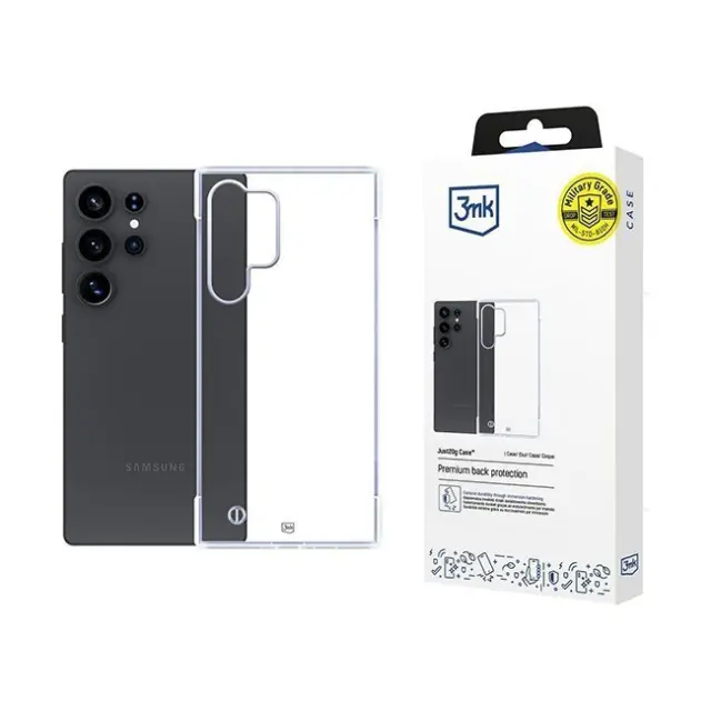 3mk Θήκη Κινητού Galaxy S25 Ultra Just20g Clear Case