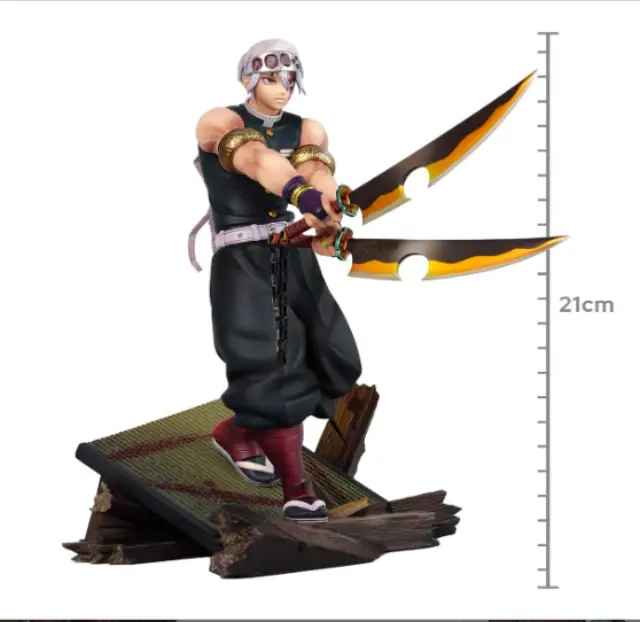 Megahouse Demon Slayer - Tengen Uzui - Statue G.E.M. 1/8 23cm (MEHO834066) 2