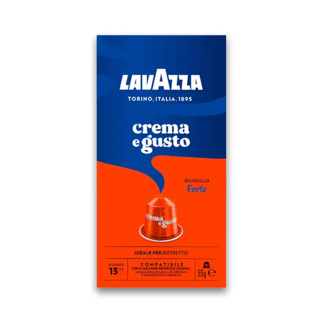 Lavazza Crema e Gusto Forte Κάψουλες Nespresso 10τμχ