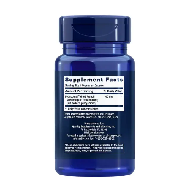 Life Extension Pycnogenol 100 mg 2