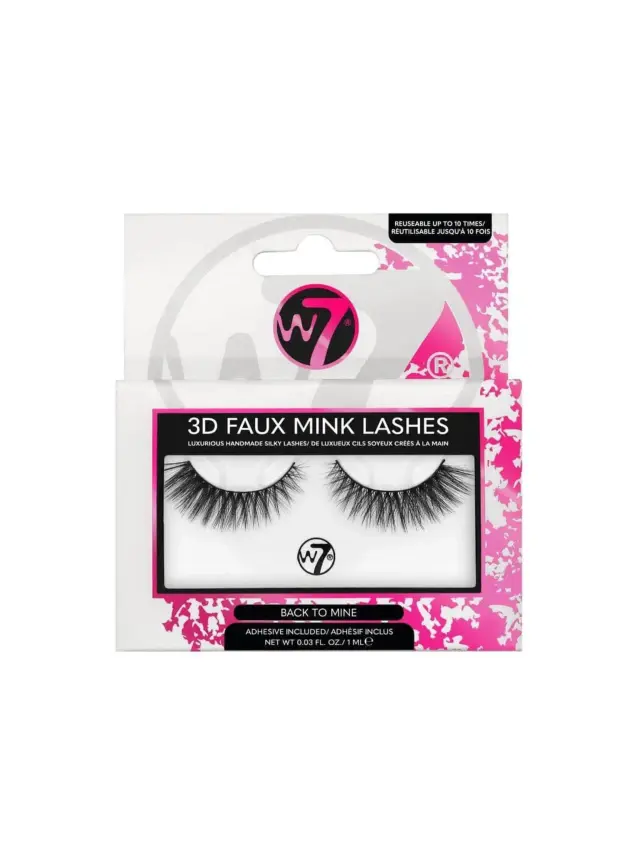 3D Faux Mink Lashes Back To Mine W7