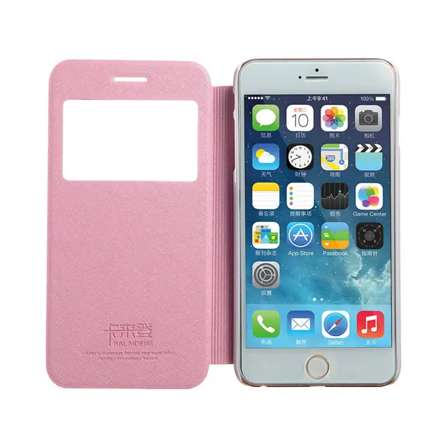 Θήκη Βιβλίο Kalaideng Iceland Series Book Case Για Apple iPhone 6 / 6s Ροζ 2