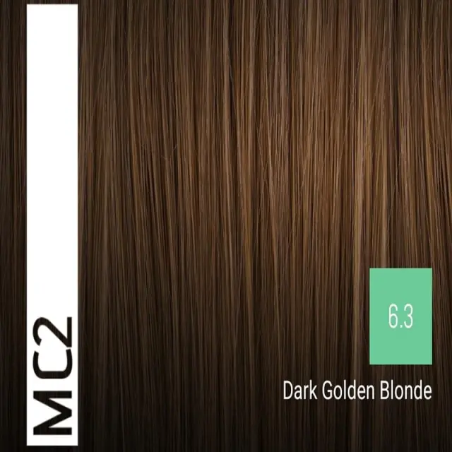 Sensus MC2 Permanent Hair Color 6.3 Dark Golden Blonde 100ml - (μόνιμη βαφή χωρίς αμμωνία ξανθό σκούρο ντορέ) 2