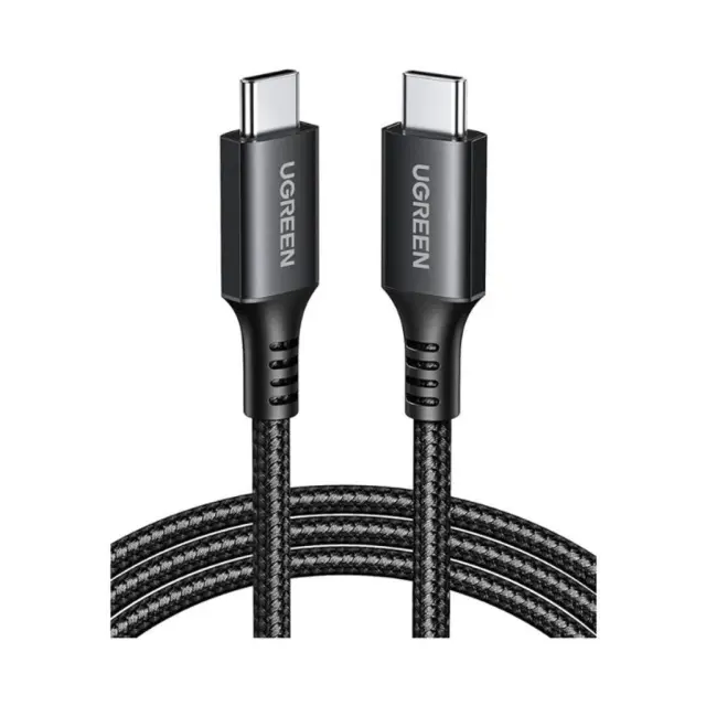 Ugreen® - USB 2.0 Cable USB-C male - USB-C 60W-Μαύρο 1m/ (15373).