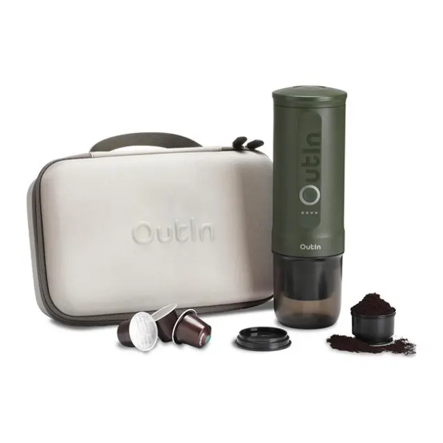 OutIn Φορητή Καφετιέρα Nano Travel Kit Forest Green (OTEM-01-FG-Bag)