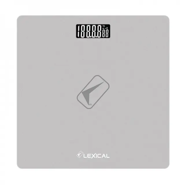 Ψηφιακή Ζυγαριά Μπάνιου έως 180Kg Λευκή Lexical LBS-4353-GREY
