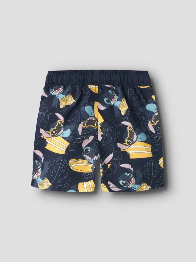 Name It Μαγιό αγορίστικο υφαντό Μπλε NMMMOURITZ STITCH LONG SWIMSHORTS WDI - 13253238 2