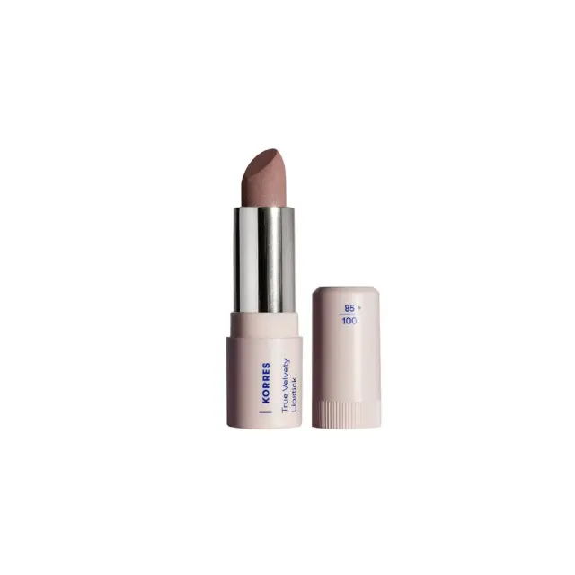 Korres True Velvety Lipstick 13 Nude Pink Semi-Matte, Κραγιόν με Κρεμώδη Υφή & Πλούσιο Χρώμα 3g