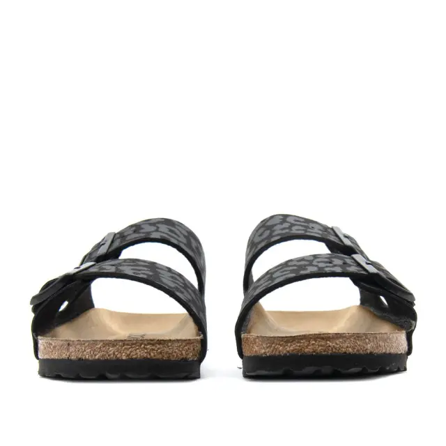 Γυναικεία Ανατομικά Σανδάλια Birkenstock Arizona Bs 1030563 Leo Black Narrow Fit Μαύρο - 37 3