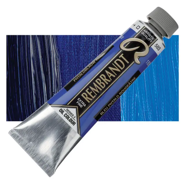 Λάδι Talens Rembrandt - 583 Phthalo Blue Reddish - 40ml