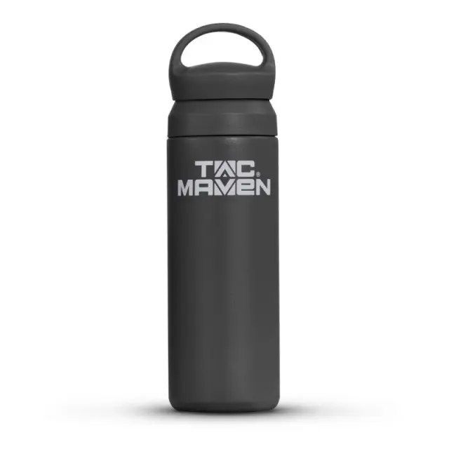 TAC MAVEN THERMAL BOTTLE 500ml - BLACK-Θερμός Νερού 500ml Μαύρο - 01-Black-Μαύρο