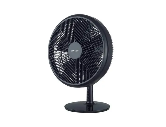 Ανεμιστήρας Επιτραπέζιος Singer 7110/01BL με ισχύ 55W και 3 ταχύτητες - Μαύρο7110/01BL