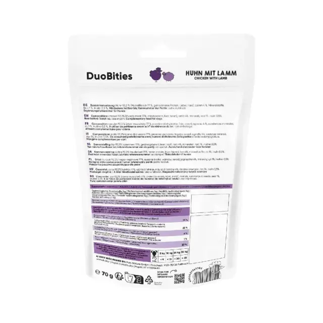 DuoBities Κοτόπουλο με Αρνί 70gr 2