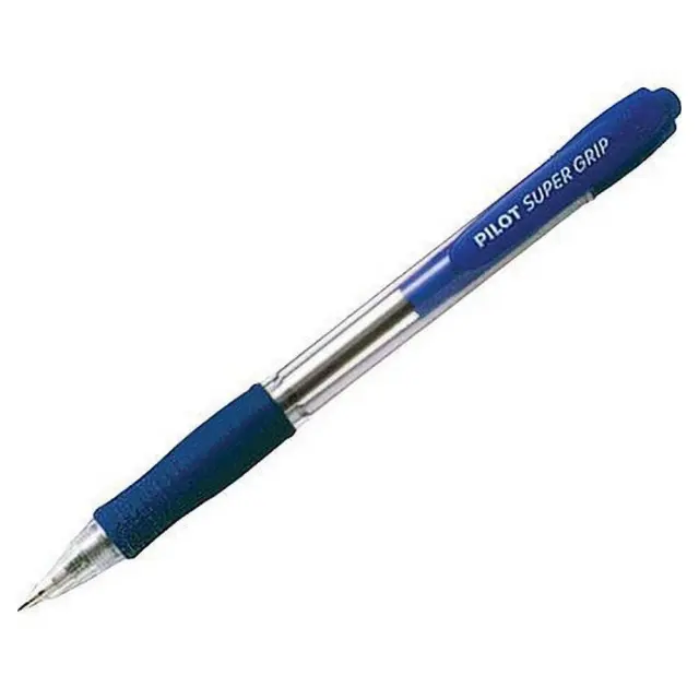 Στυλό Διαρκείας PILOT BP Super Grip 1.0 mm (Μπλε) (2030003) (PIL2030003MBL)