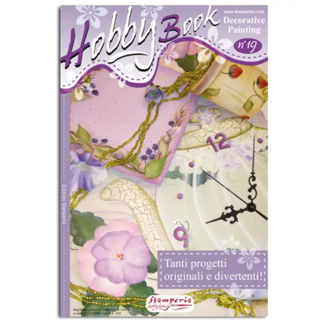 Βιβλίο Stamperia Hobby Book No19