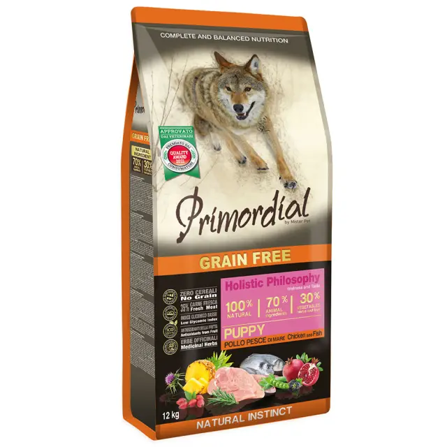 Primordial Dog Puppy Chicken-Sea Fish 2kg
