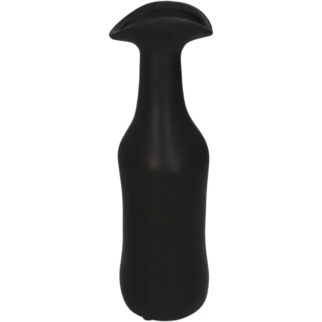 Βάζο Καφέ Κεραμικό 8x8x27cm