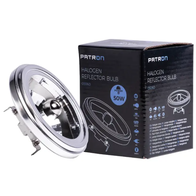 Halogen Lamp AR111 50W 12V G53 380lm 45°