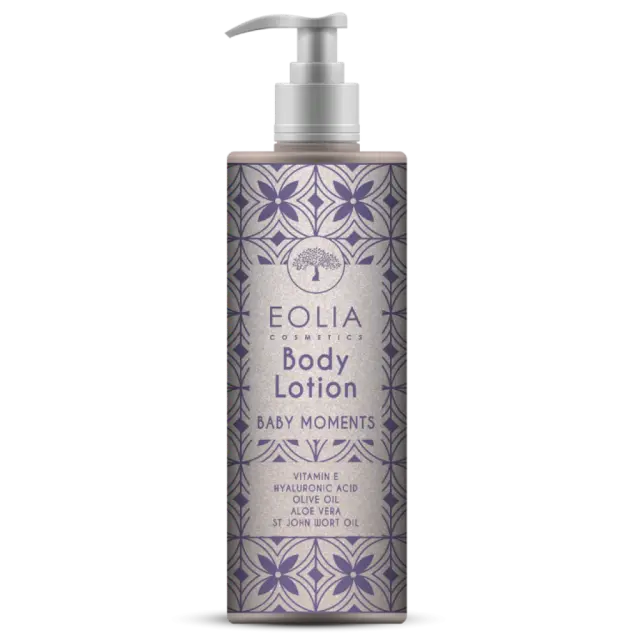 Body lotion με υαλουρονικό baby moments 250ml