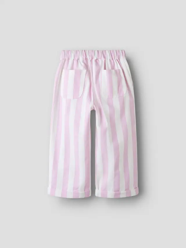 Name It Παντελόνι κοριτσίστικο υφαντό Ροζ NMFFRIBA WIDE PANT - 13254696 3