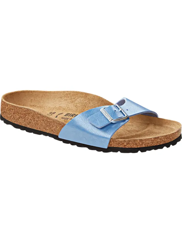 Birkenstock Πέδιλα Γυναικείο Birko-Flor(ανθεκτικό υλικό της Birkenstock-επιτρέπει την επαφή με το νερό) Μπλέ BIR/MADRID GRACEFULL 1022699 RIV BLU 2
