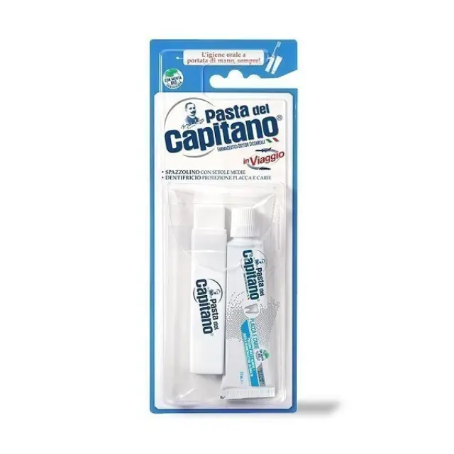 Pasta del Capitano Σετ Ταξιδίου Οδοντόκρεμα 25ml & Mini Οδοντόβουρτσα