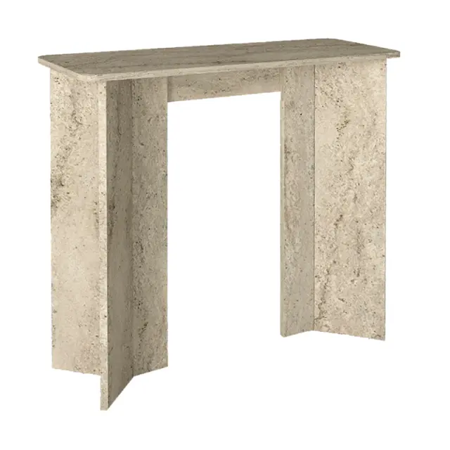 Κονσόλα Mara Megapap χρώμα travertine 90x29,6x91,8εκ. 3
