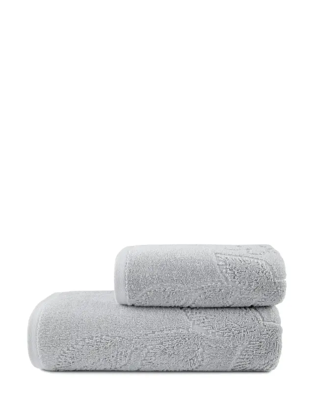 Πετσέτες Σετ 2 Τεμ 50x90-70x140 520gsm Nima Serenity Gray 100% βαμβακερό 2