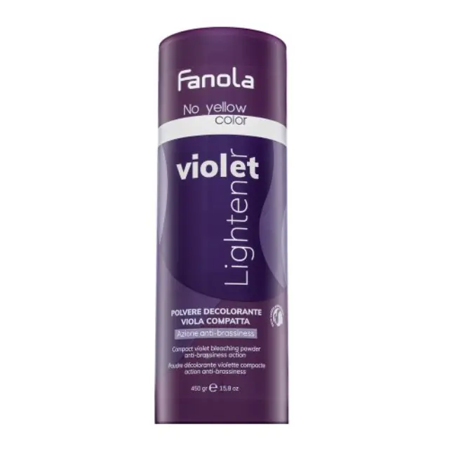 Fanola No Yellow Color Compact Violet Bleaching Powder powder for lightening hair 450 g