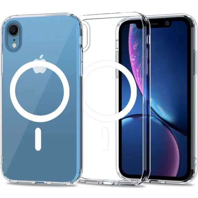 Magmat Back Cover Σιλικόνης Με MagSafe Για iPhone Xs Max- Διάφανη OEM