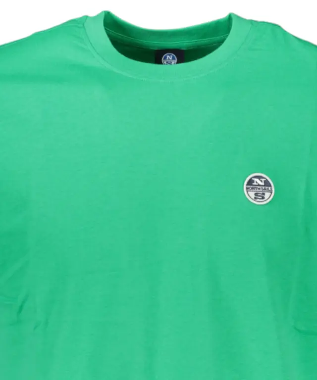 North Sails - Ανδρικό T-shirt Κοντομάνικο 902831-000-0409 Πράσινο 3