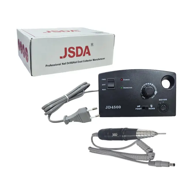 JSDA Επαγγελματικός Τροχός Νυχιών με Πεντάλ JD4500 - Professional Nail Drill 039057