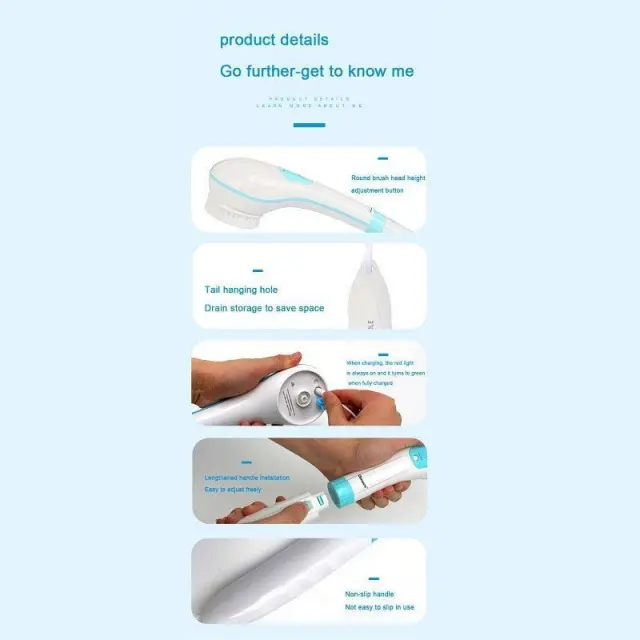Qiaoyang βούρτσα μπάνιου QA-T592 - Qiaoyang bath brush QA-T592 400040 3