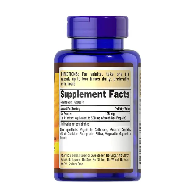 Puritan's Pride Bee Propolis 500 mg 2