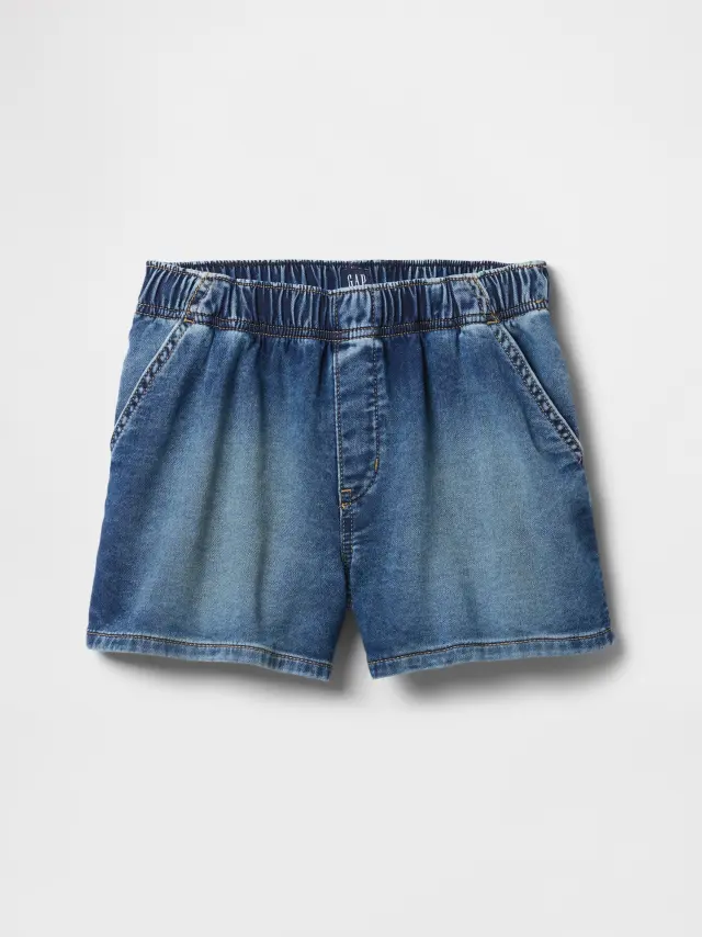 Παιδικό High Rise Relaxed Pull-On Sweatpants Τζιν Σορτς MEDIUM WASH