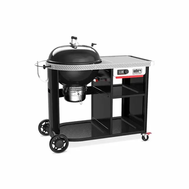 Ψησταριά Κάρβουνου Performer Deluxe Smart 57cm Black - Weber 3