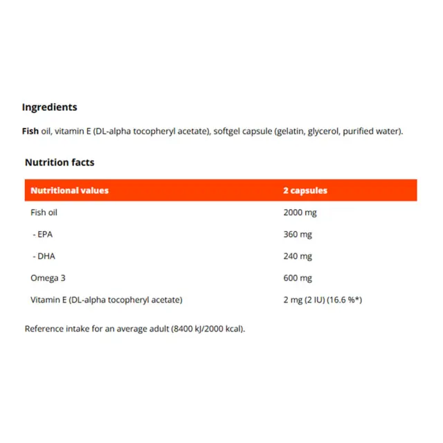 GymBeam Omega 3 2