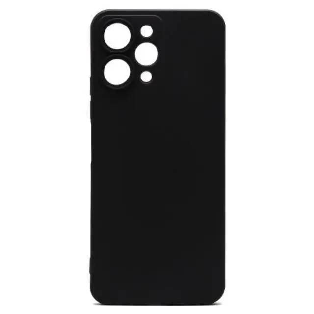 Θήκη Soft TPU inos Xiaomi Redmi 12 S-Cover Μαύρο N62355