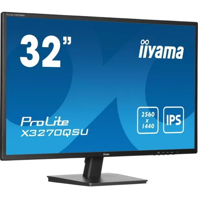 iiyama ProLite X3270QSU-B1 computer monitor 80 cm (31.5") 2560 x 1440 pixels Wide Quad HD LED Black