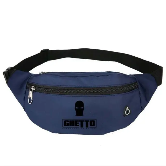Ghetto Sport Unisex Waist Travel Bag | Waterproof Crossbody Belt Bag Blue